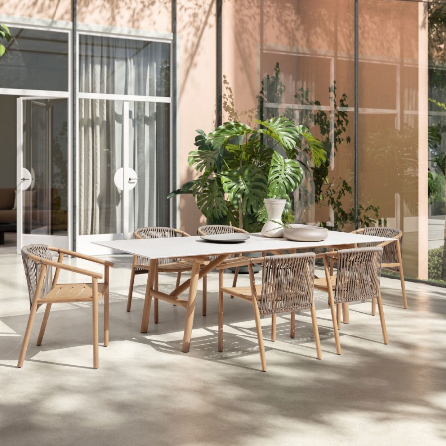 Masa pentru dining exterior Ditre Italia, Isamu